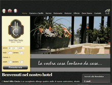 Tablet Screenshot of hotelvillacinzia.com